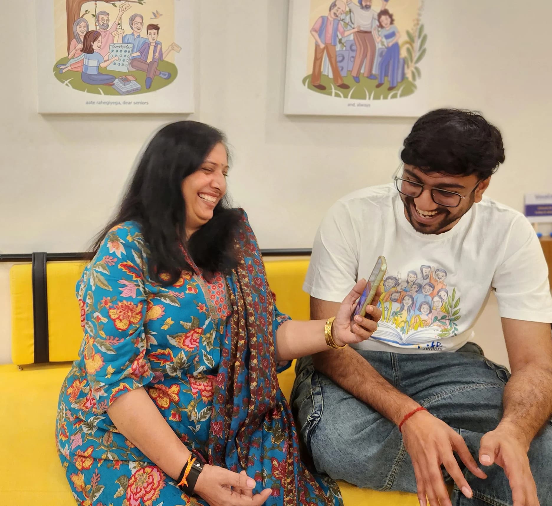 Arya & Shravan - the digital children